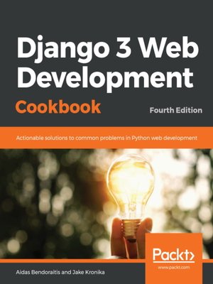 cover image of Django 3 Web Development Cookbook